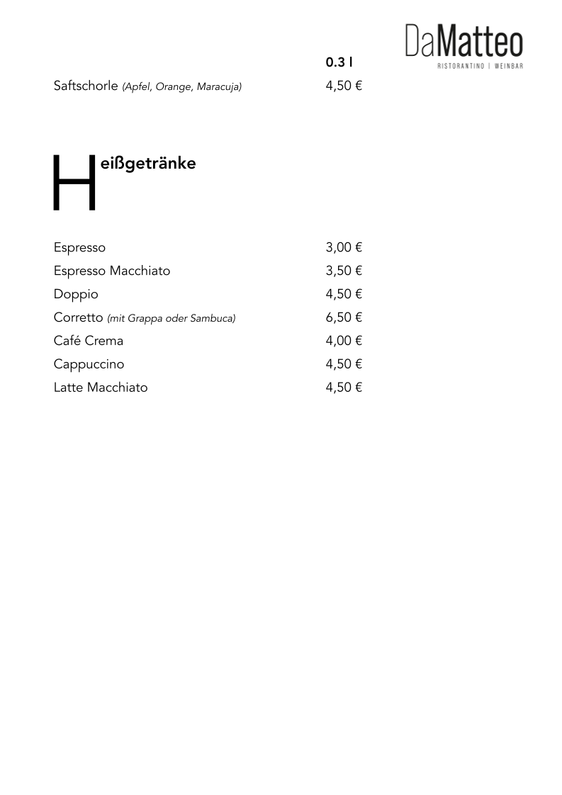 Speisekarte photo 8