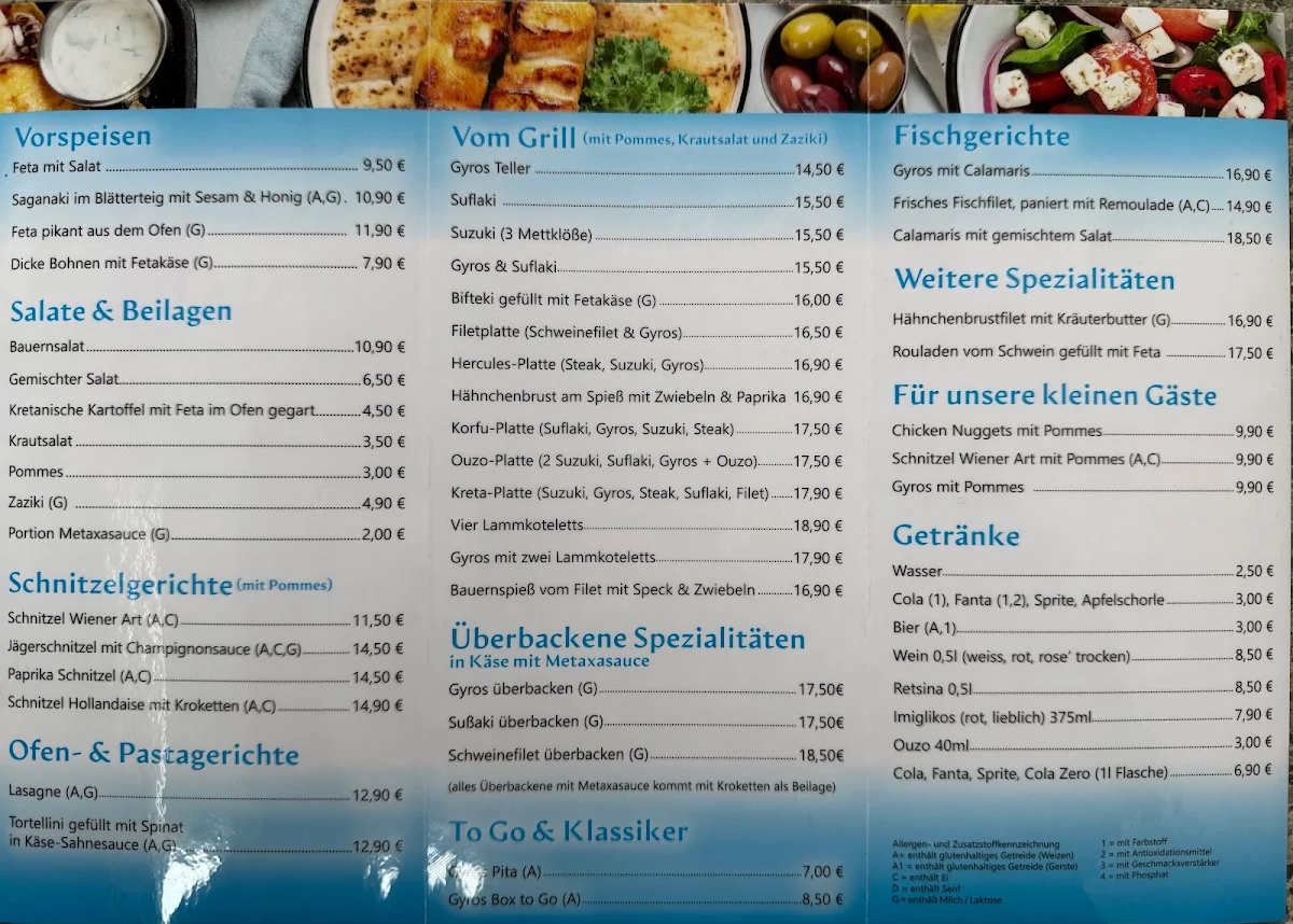 Speisekarte photo 1
