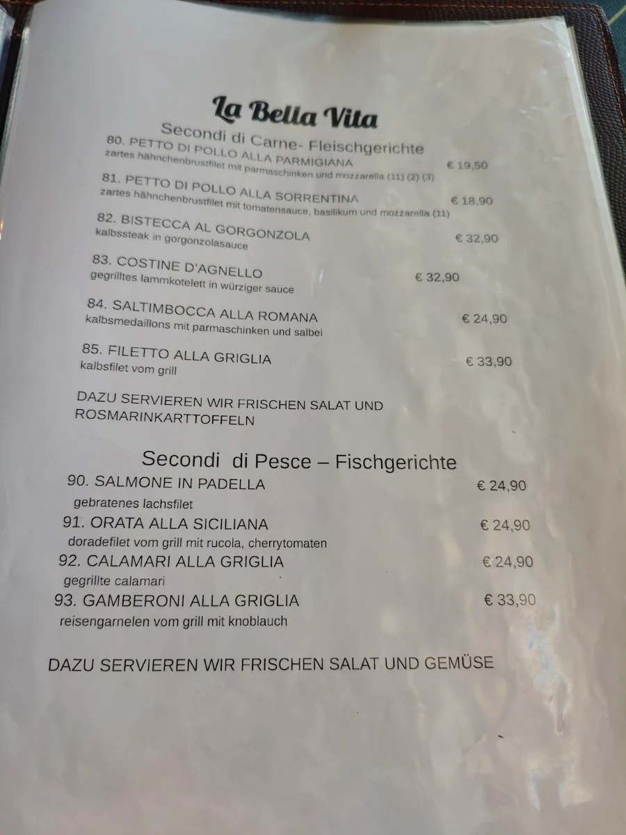 Speisekarte photo 1