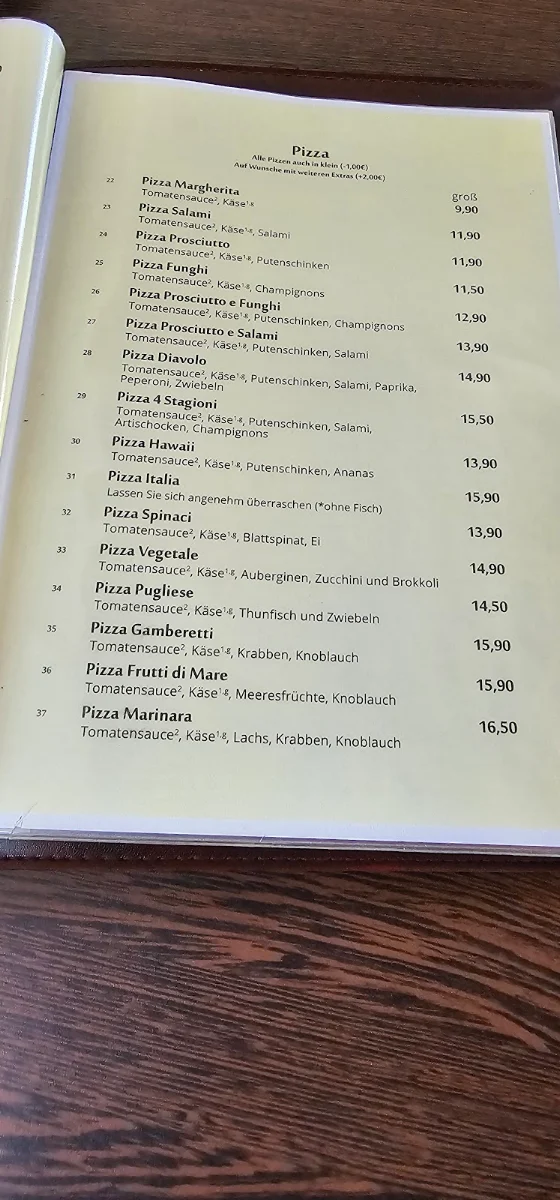 Speisekarte photo 3