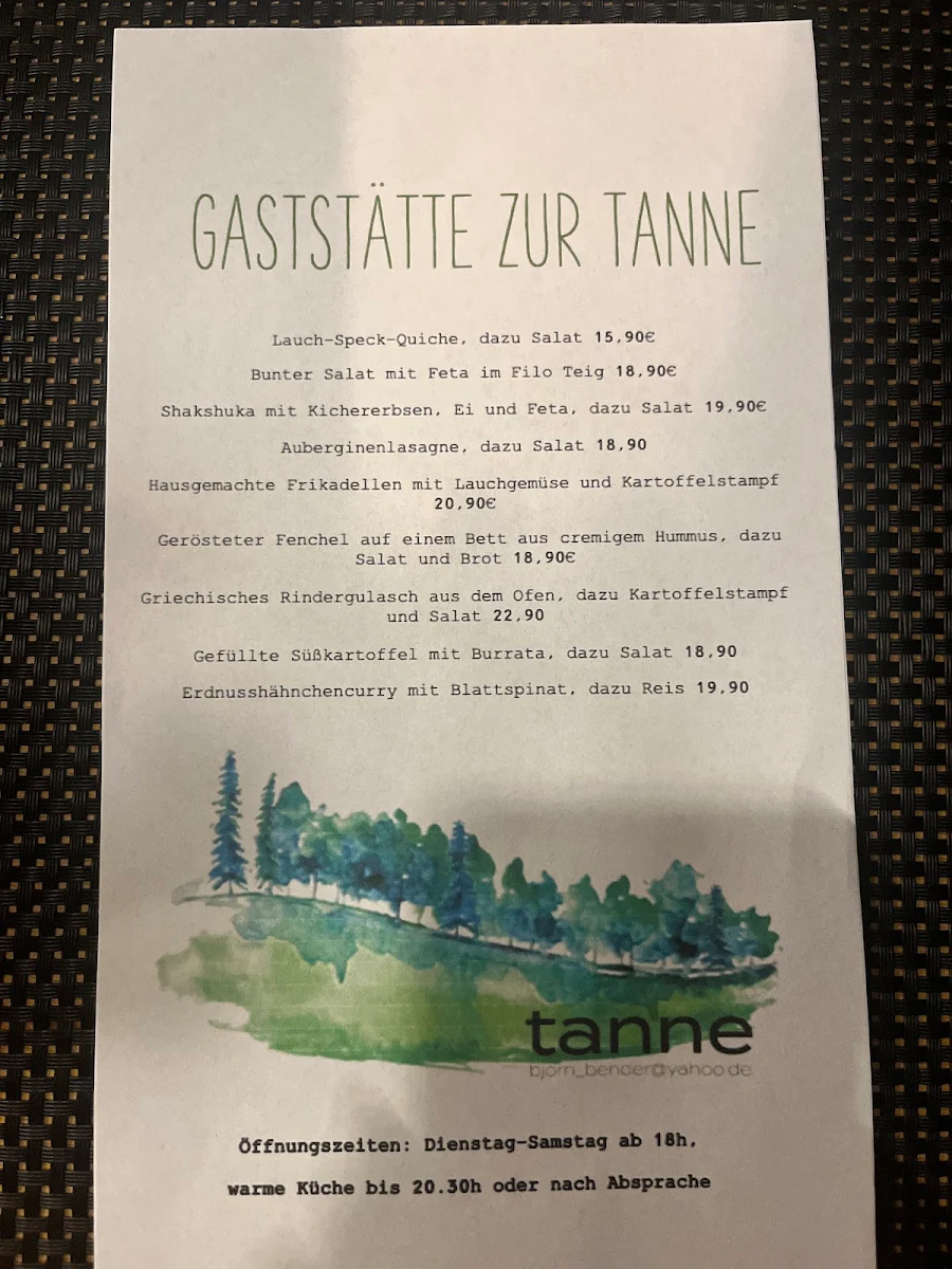 Speisekarte photo 1