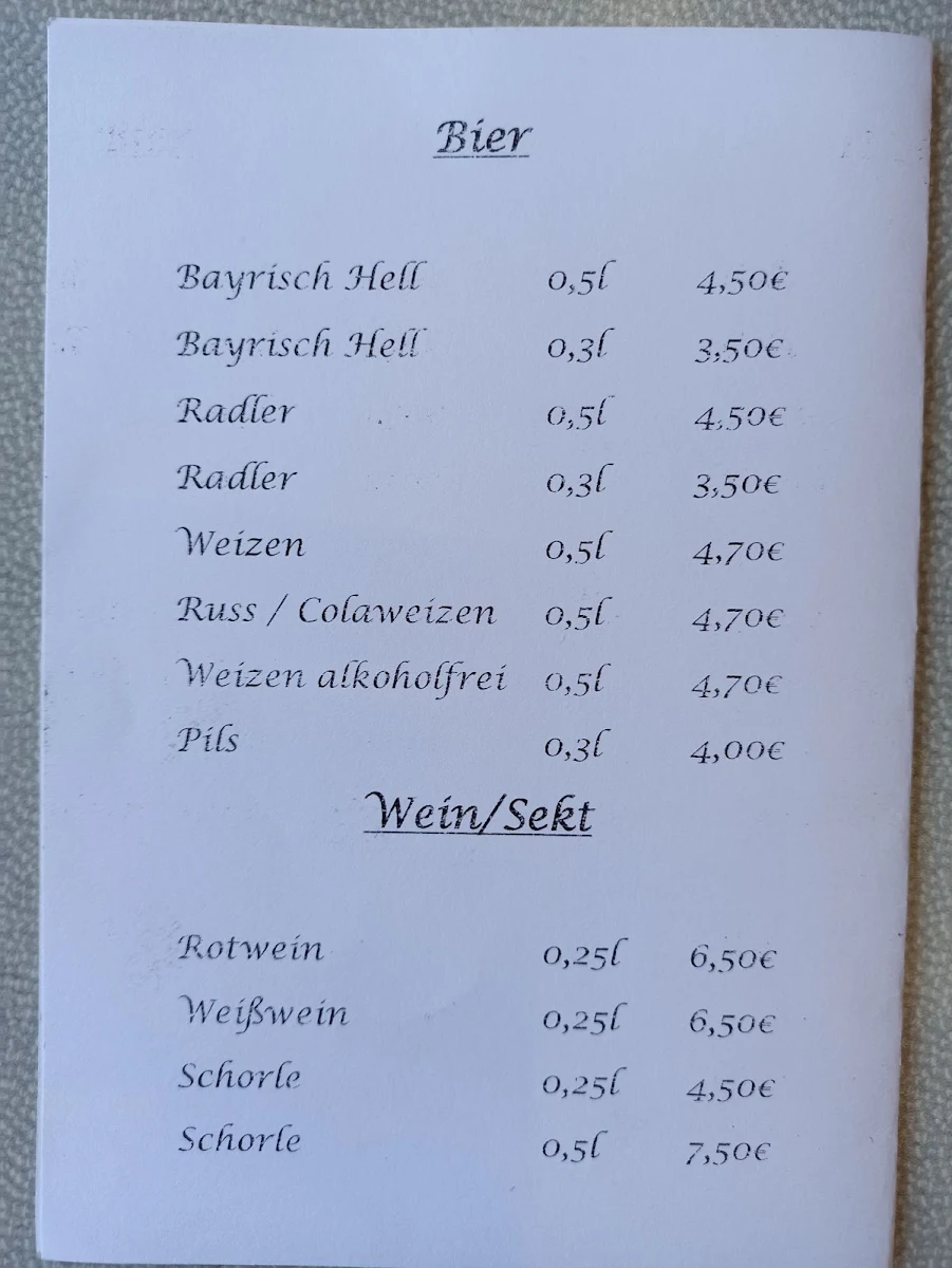 Speisekarte photo 5