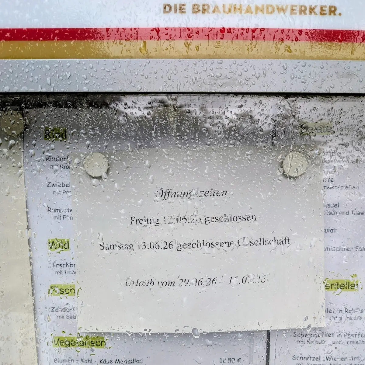 Speisekarte photo 1
