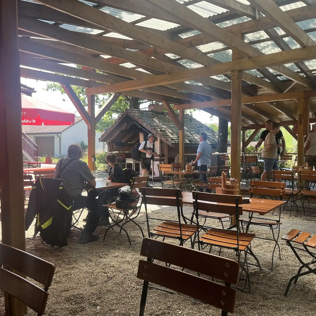 Atmosphäre, Radlbahnhof Hauzendorf