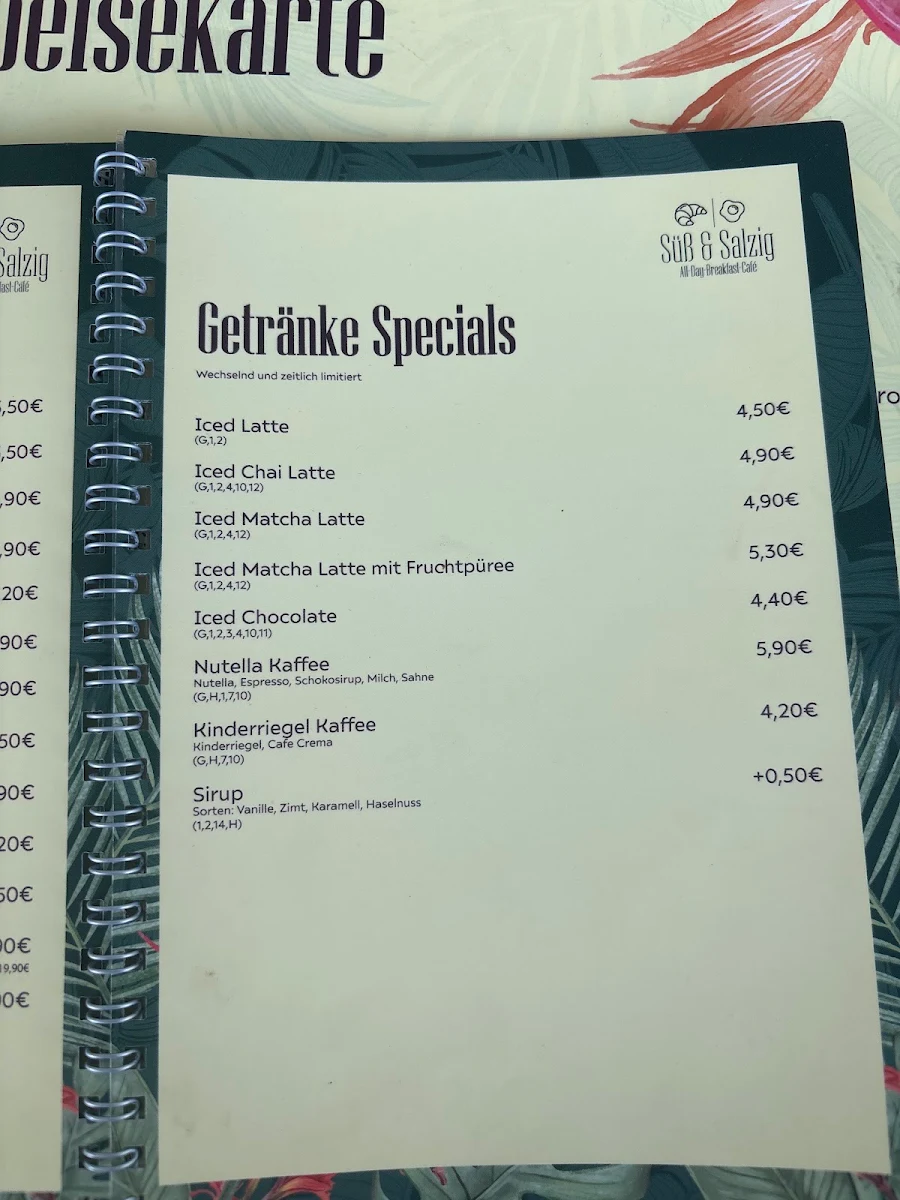 Speisekarte photo 5
