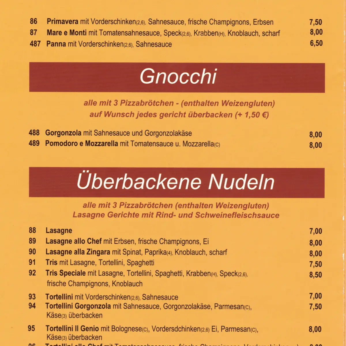 Speisekarte photo 6