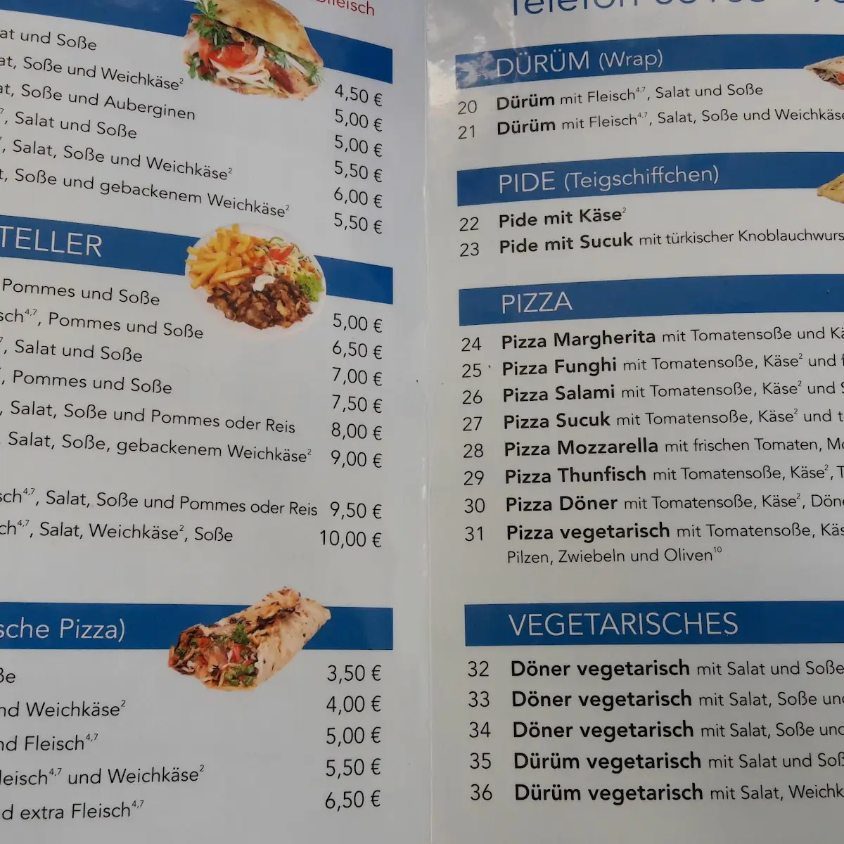 Speisekarte photo 2