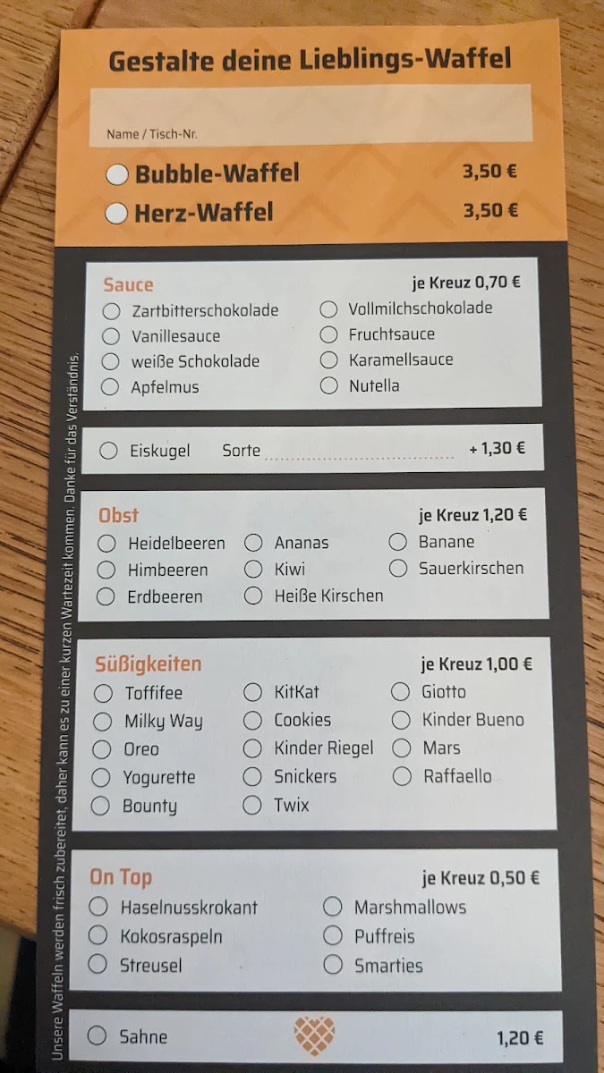 Speisekarte photo 2