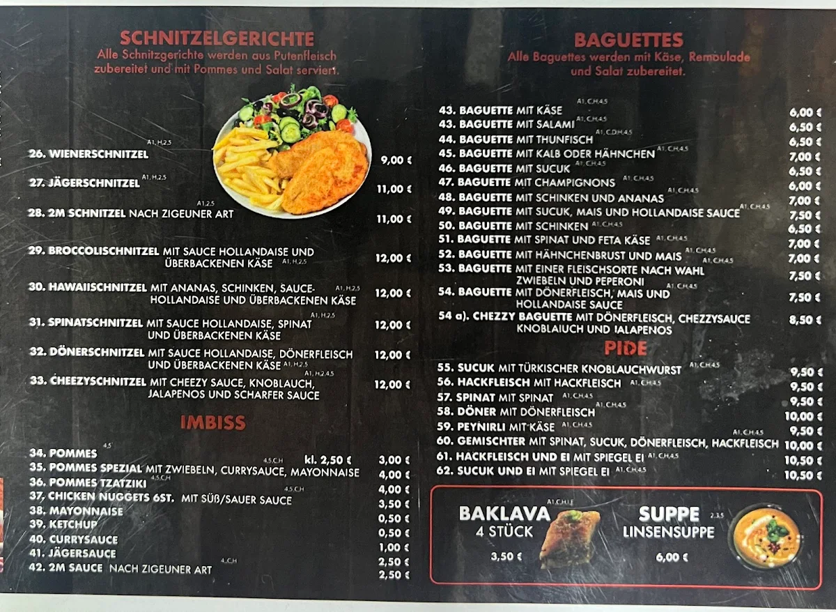 Speisekarte photo 1