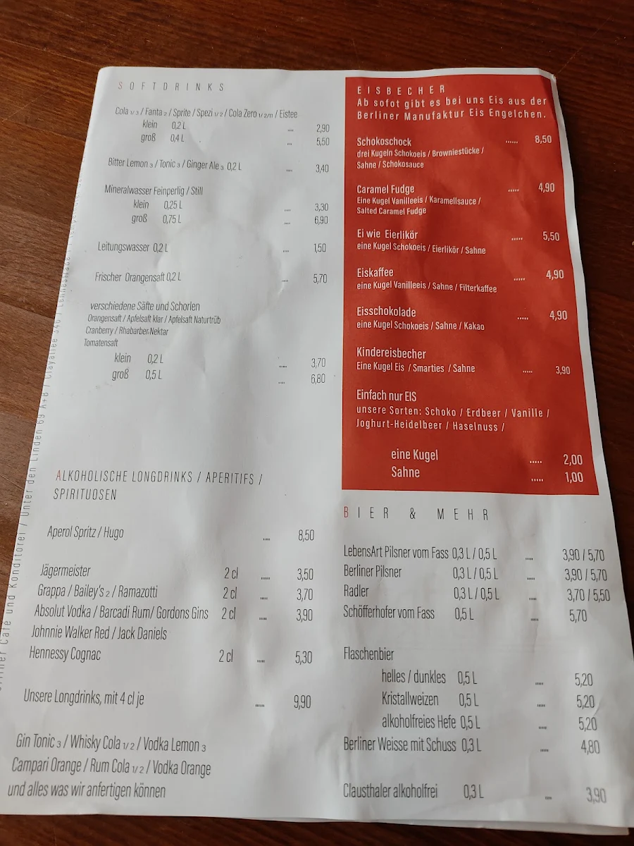 Speisekarte photo 4