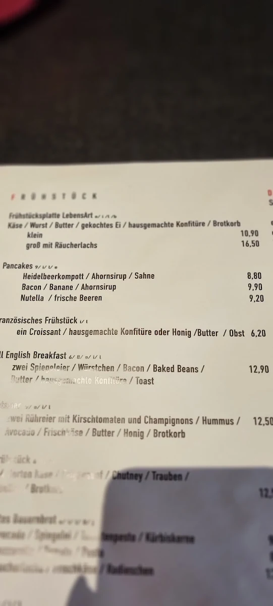 Speisekarte photo 5