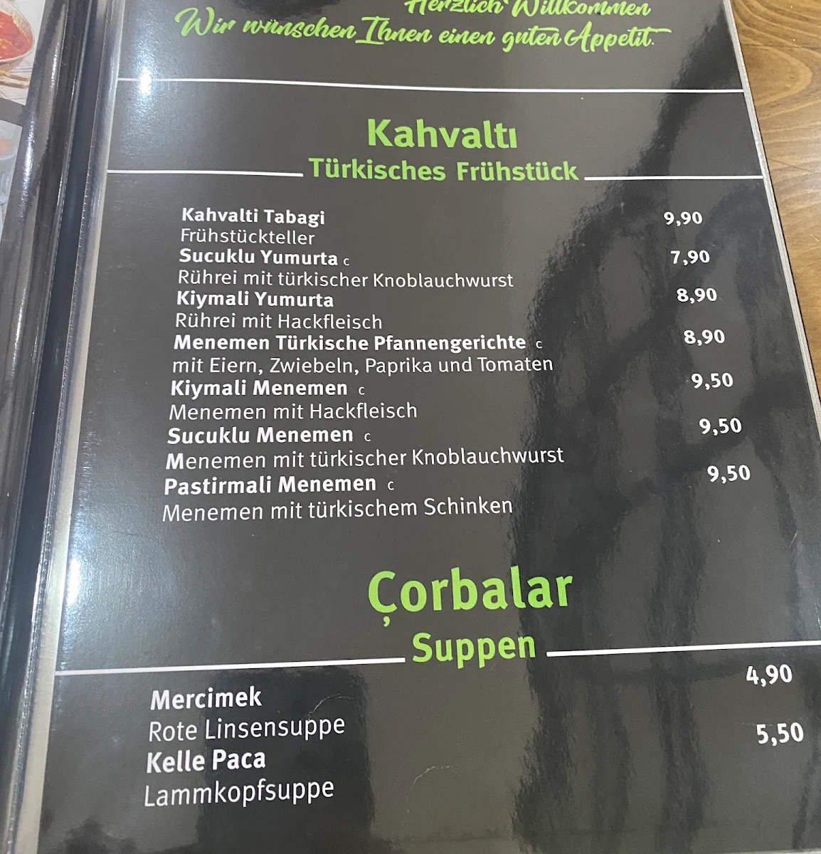 Speisekarte photo 5