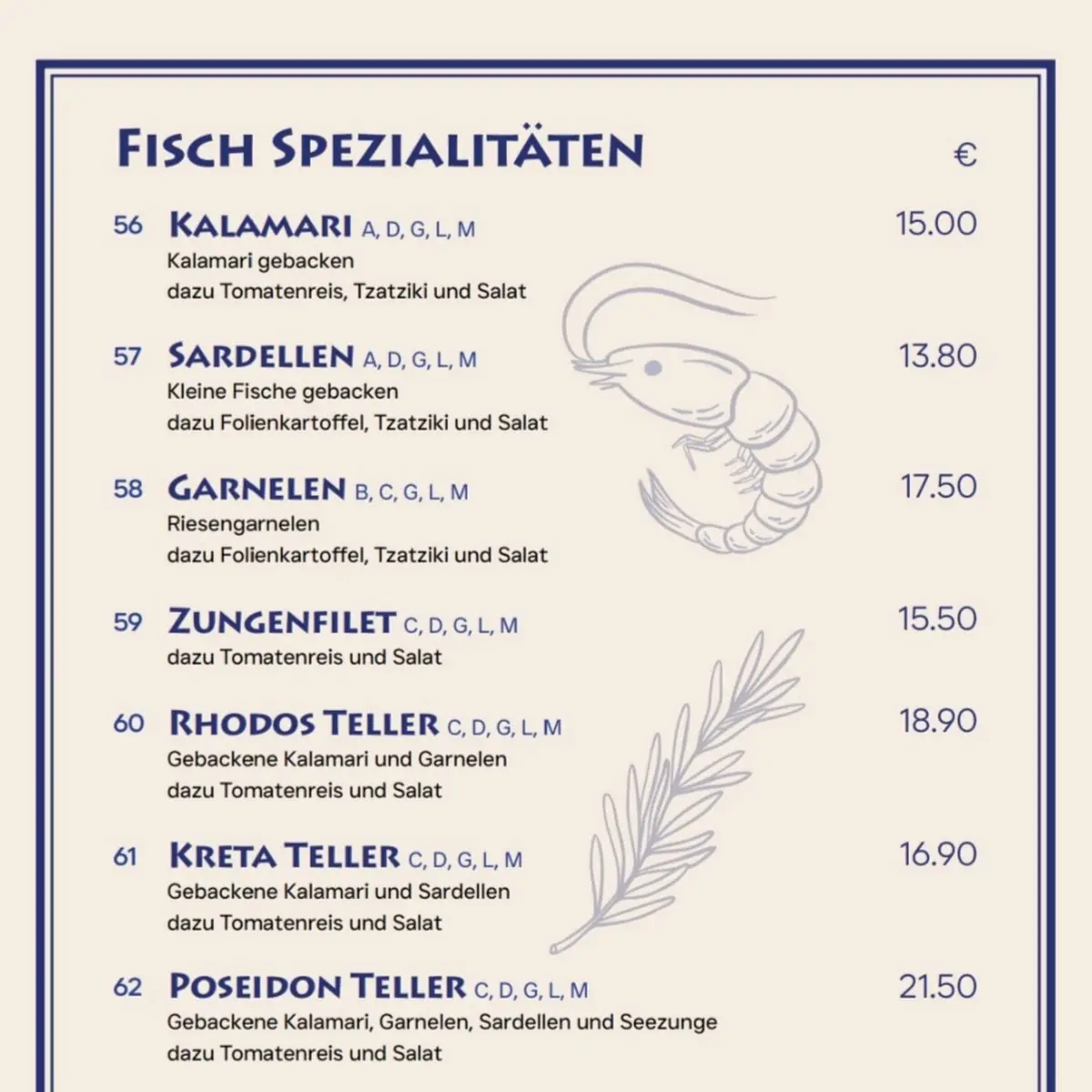Speisekarte photo 5