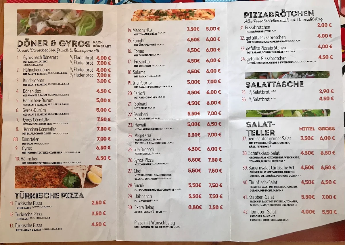 Speisekarte photo 1