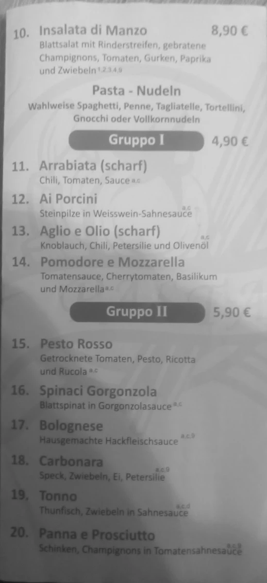 Speisekarte photo 10
