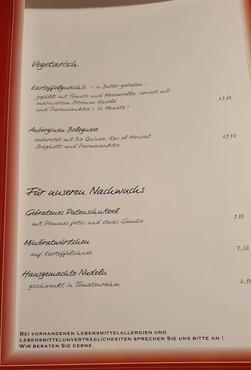 Speisekarte photo 4