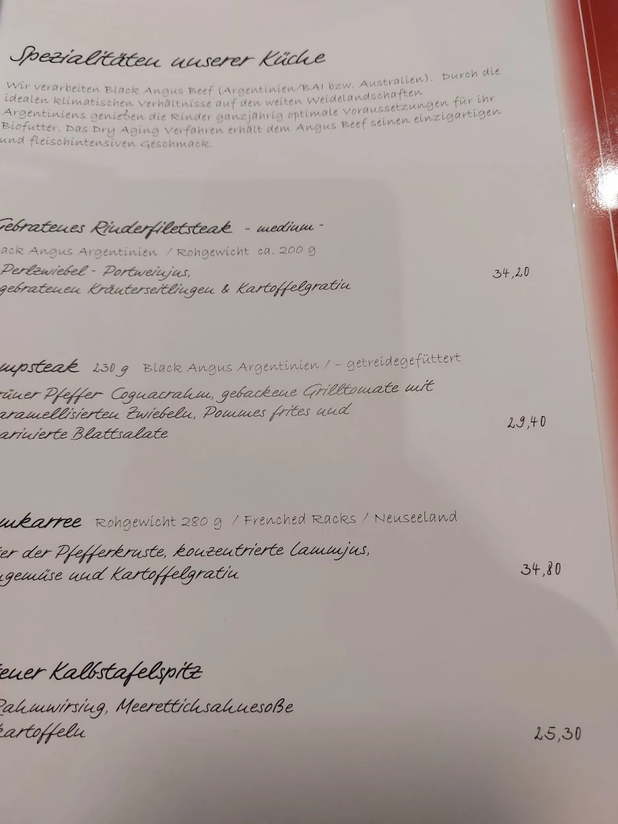 Speisekarte photo 5