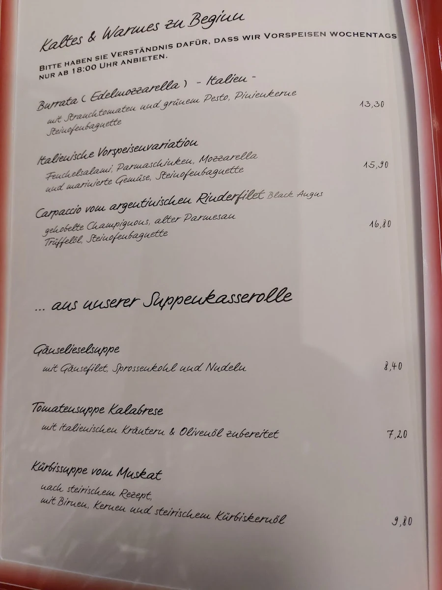 Speisekarte photo 7
