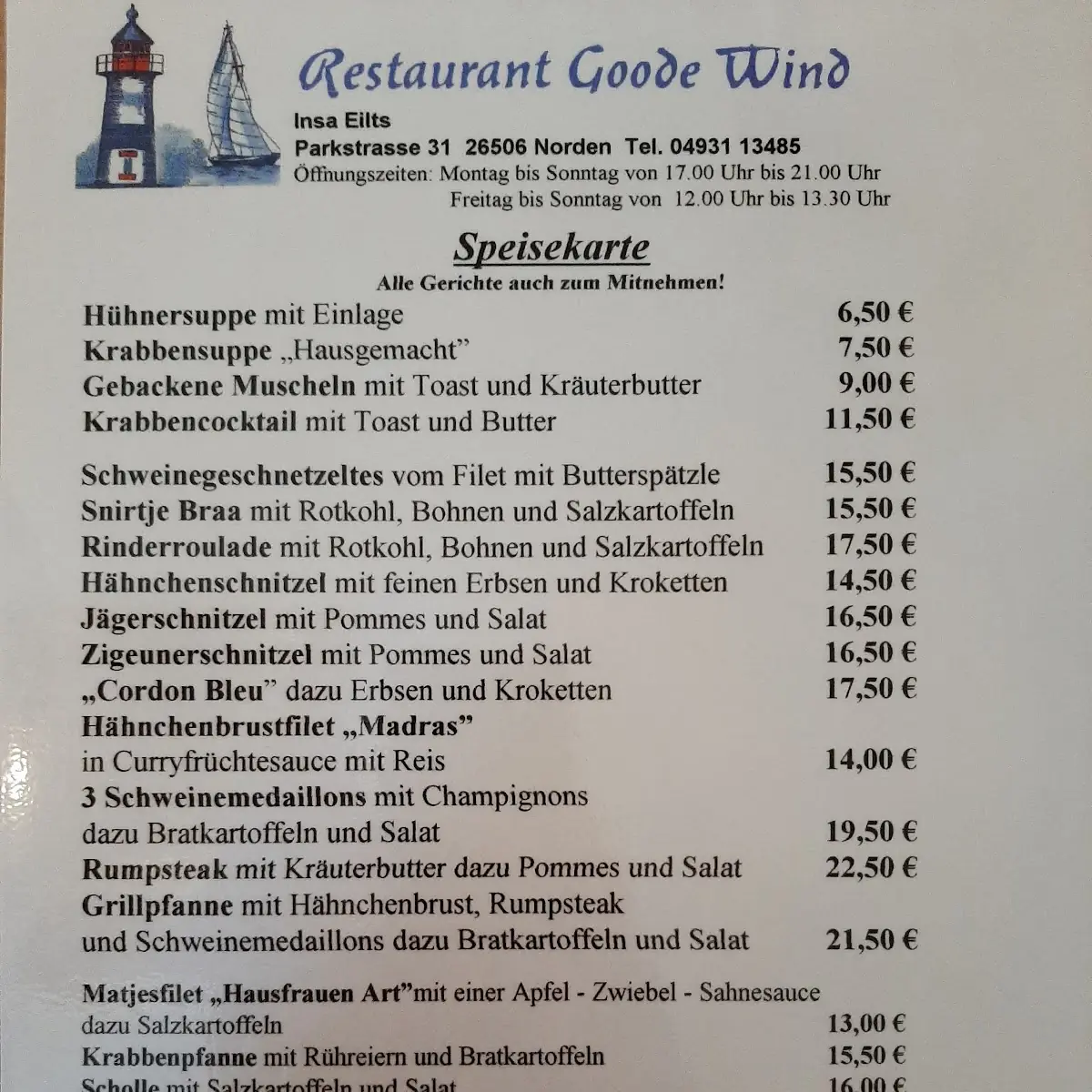 Speisekarte photo 8