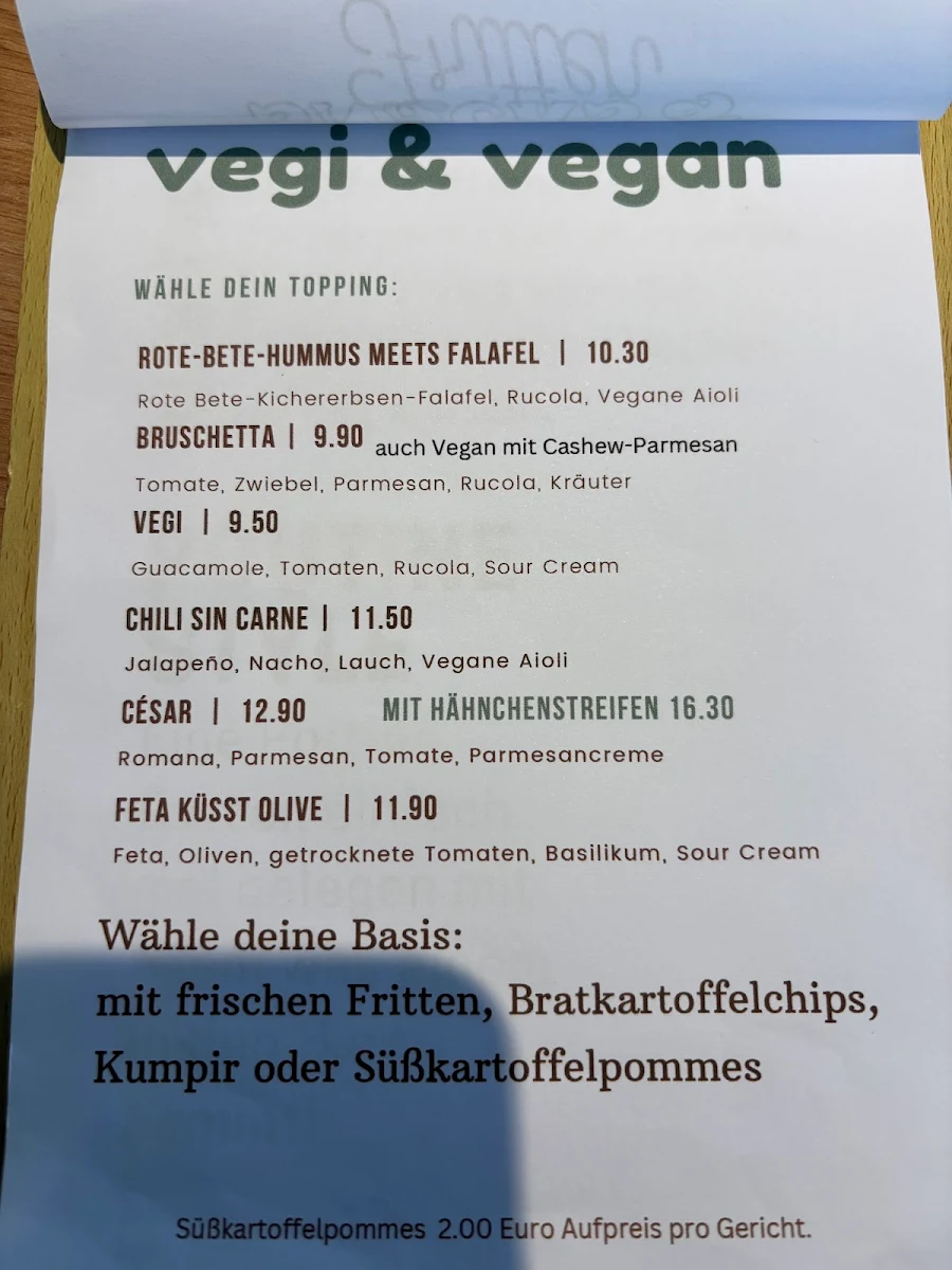 Speisekarte photo 1
