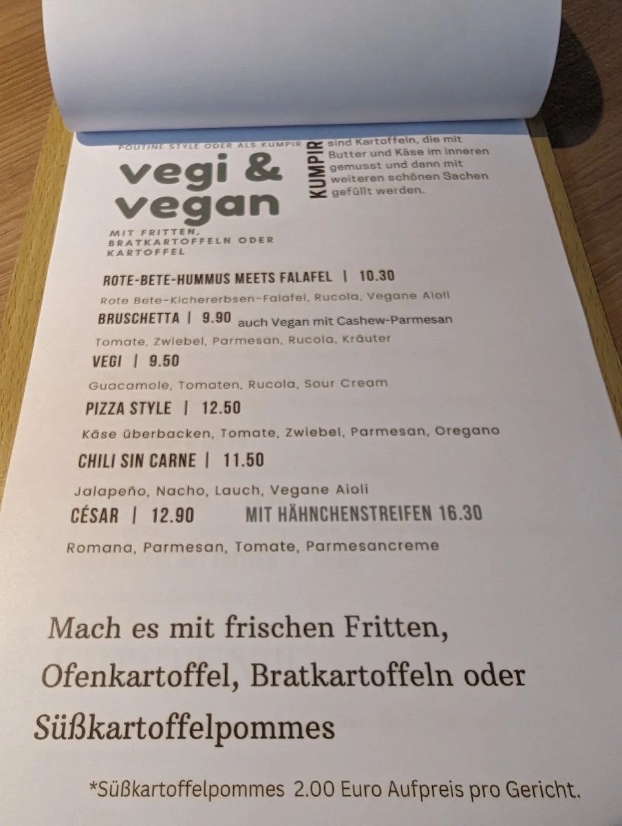 Speisekarte photo 5