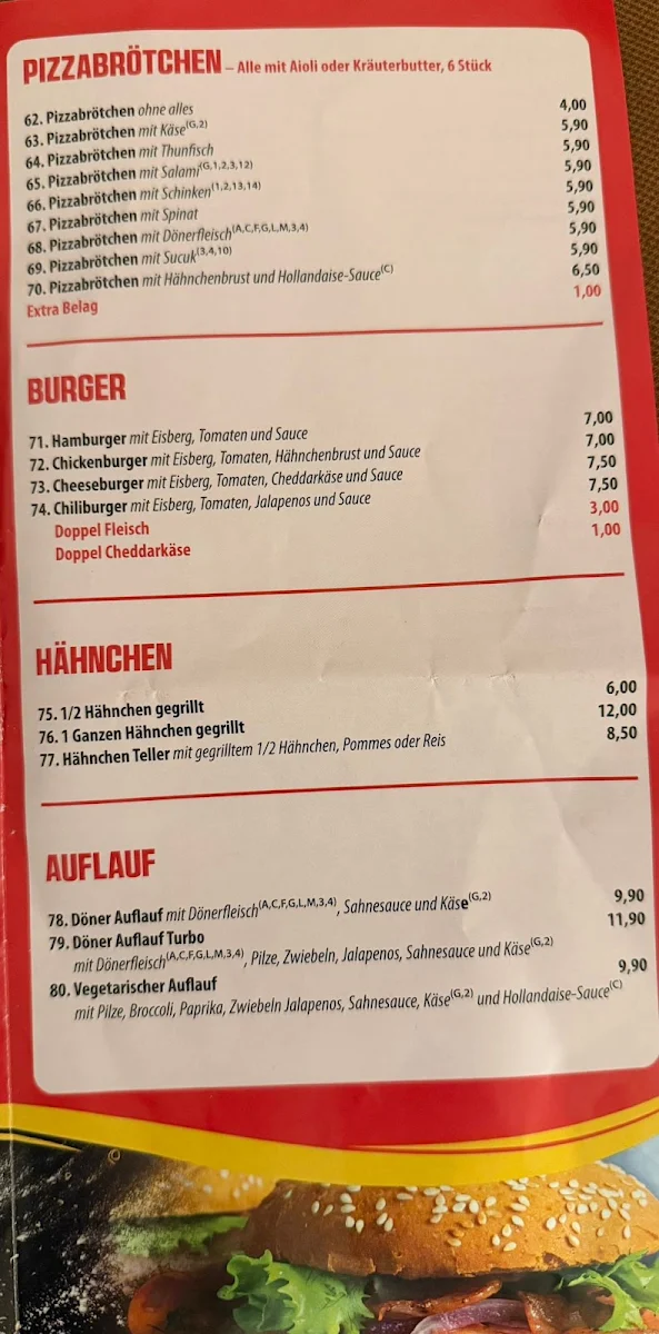 Speisekarte photo 1