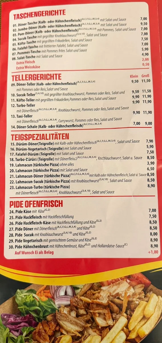 Speisekarte photo 3