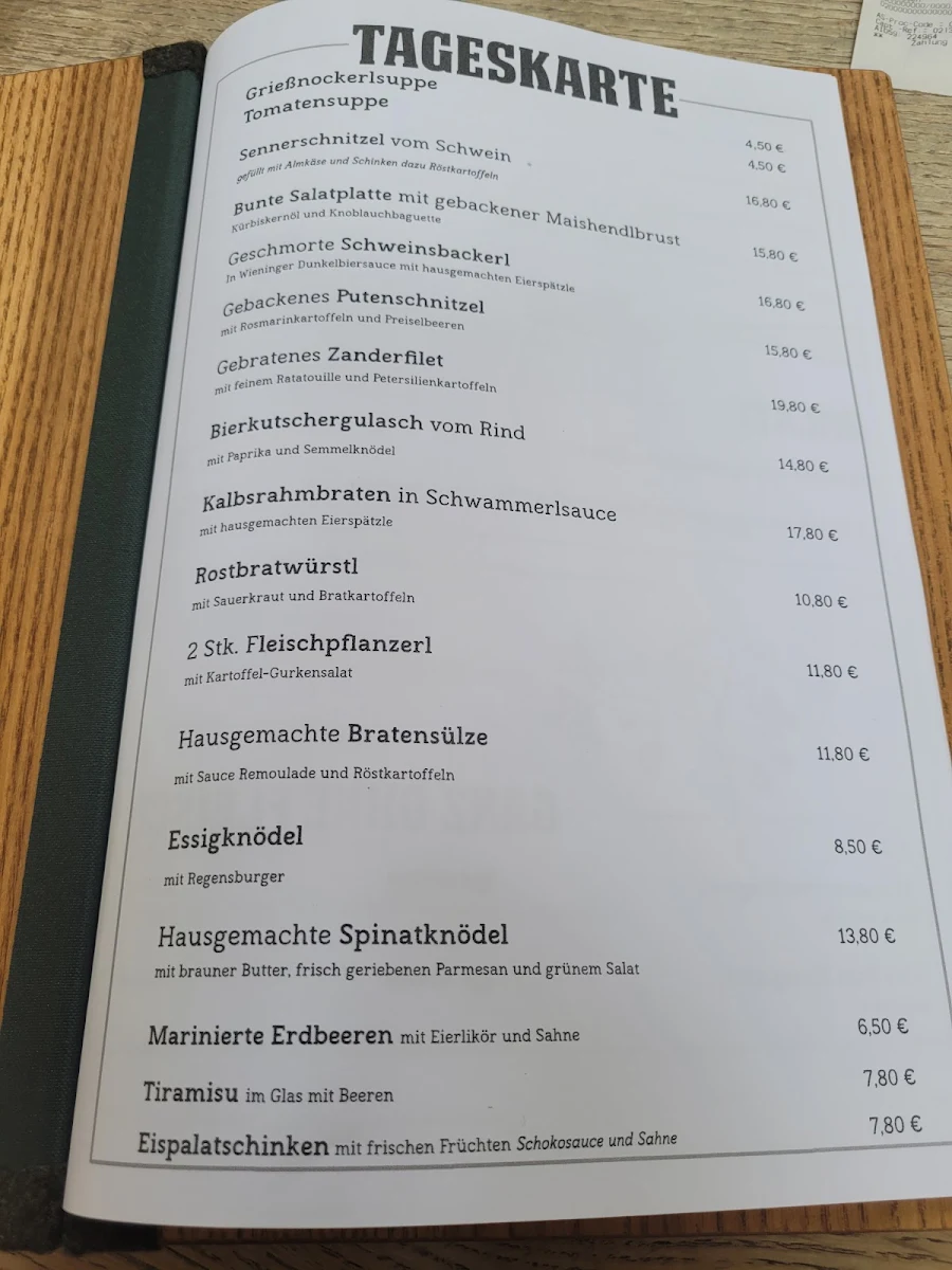 Speisekarte photo 3