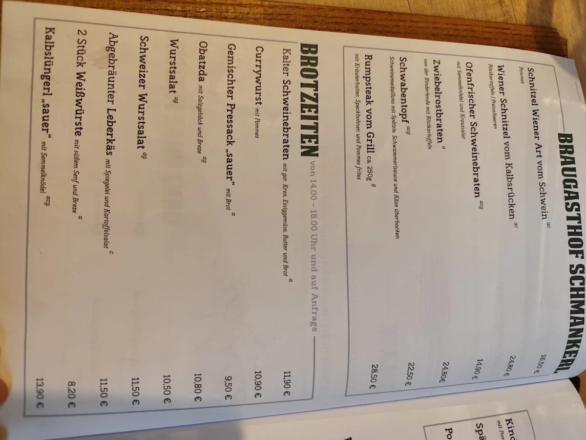 Speisekarte photo 8