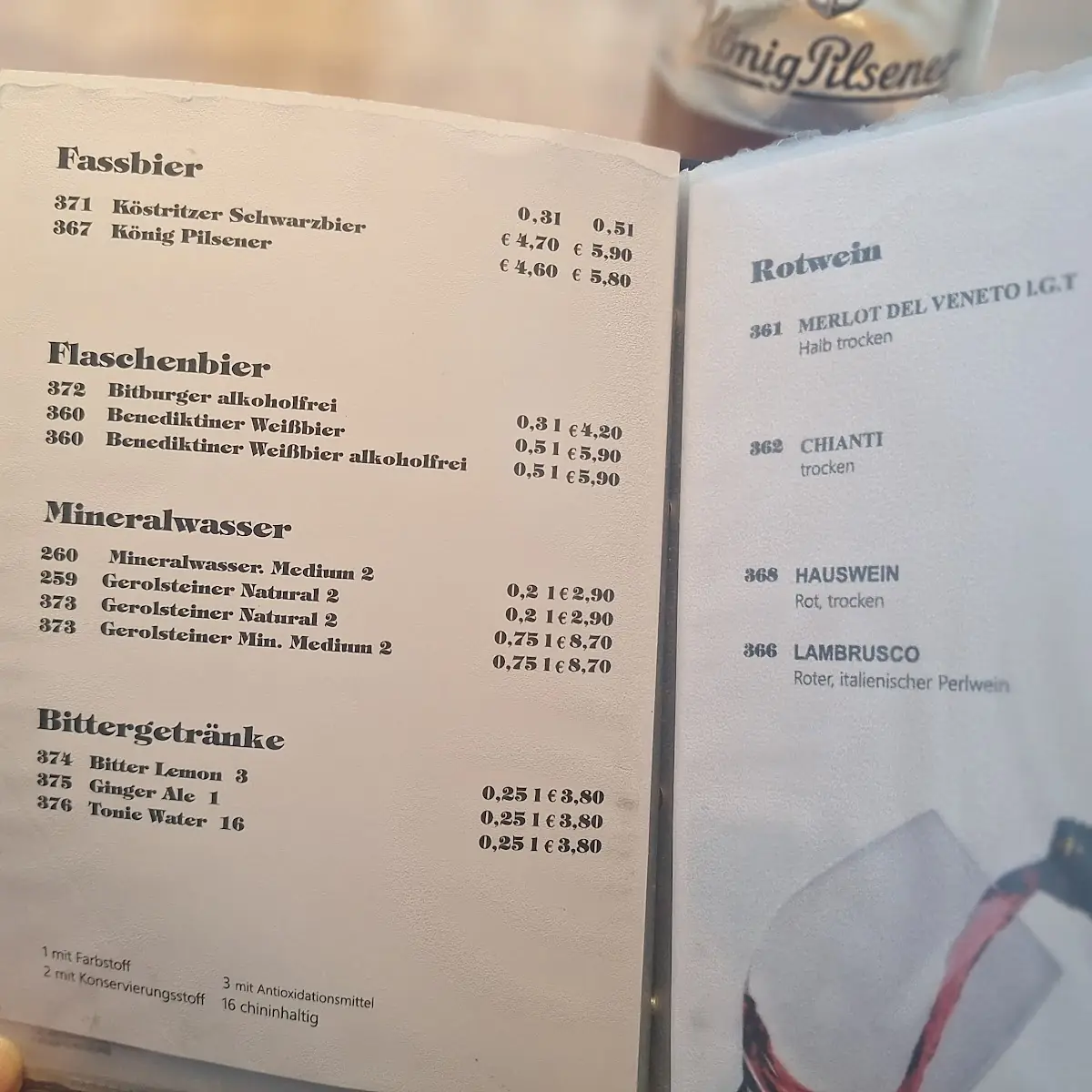Speisekarte photo 6