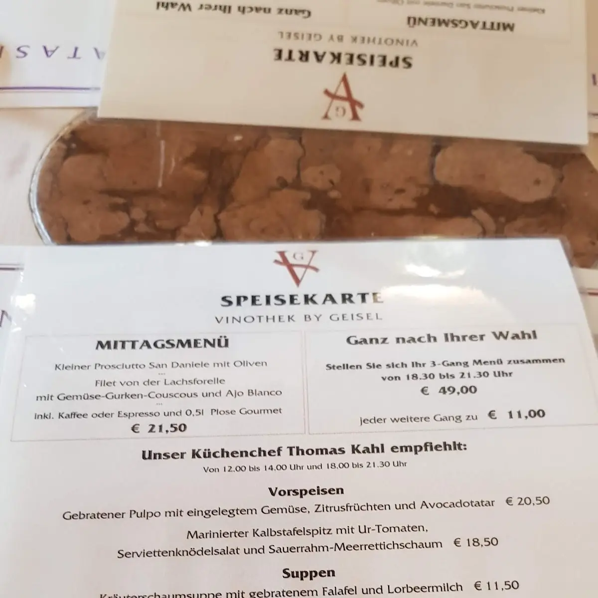 Speisekarte photo 5