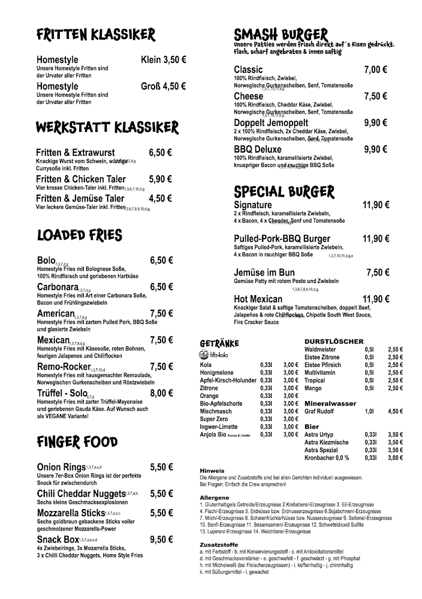 Speisekarte photo 1