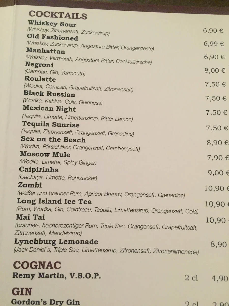Speisekarte photo 7
