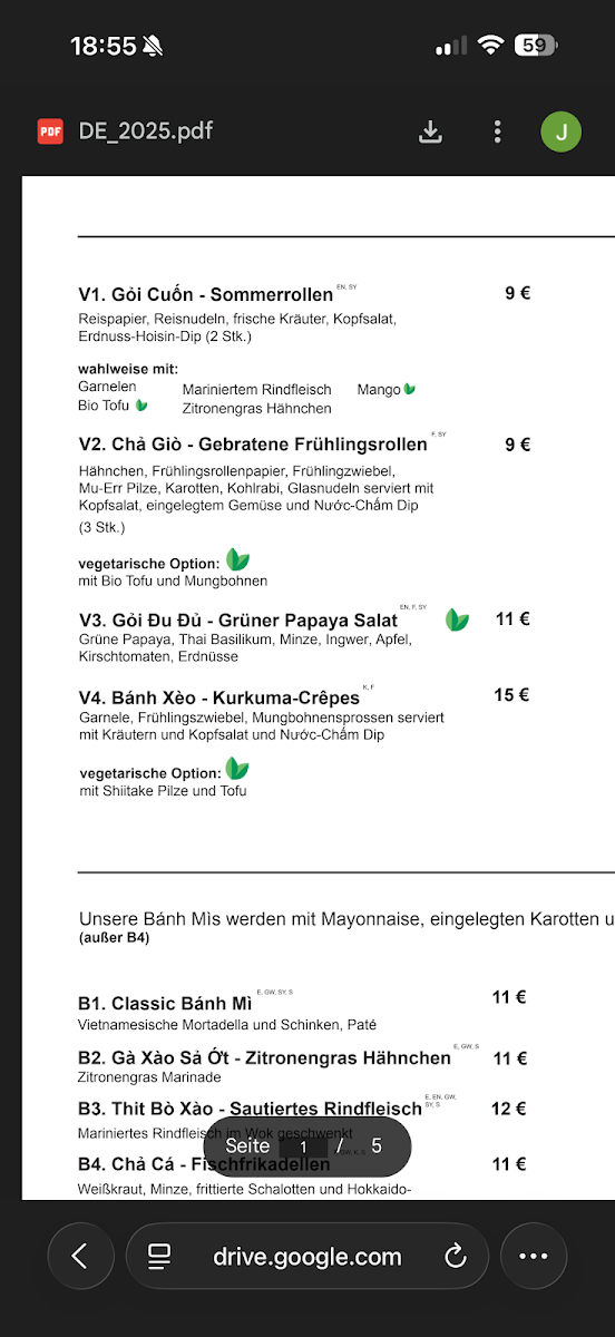 Speisekarte photo 4