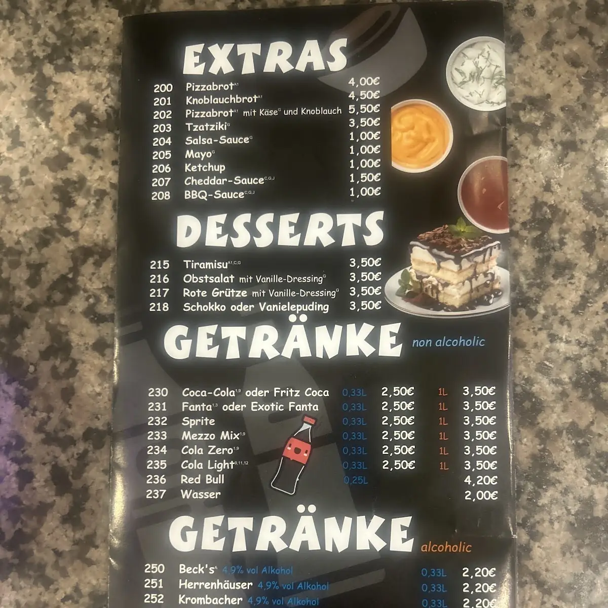 Speisekarte photo 7