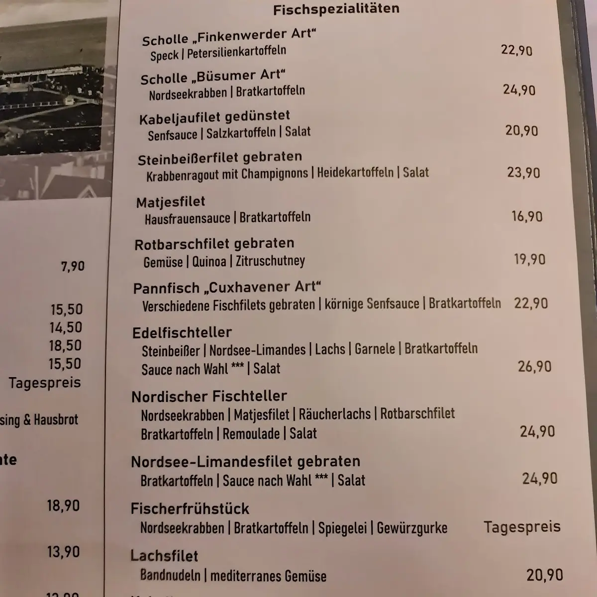 Speisekarte photo 3