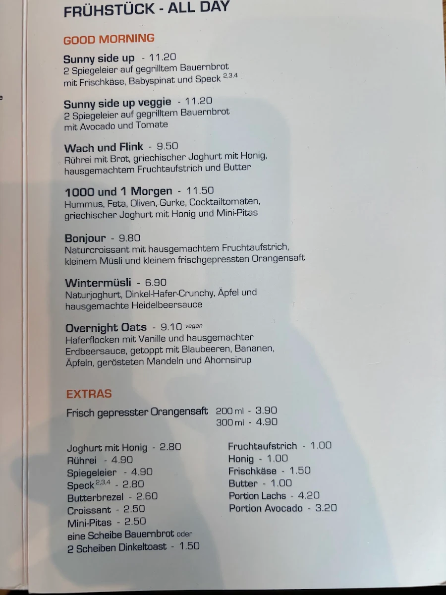 Speisekarte photo 1