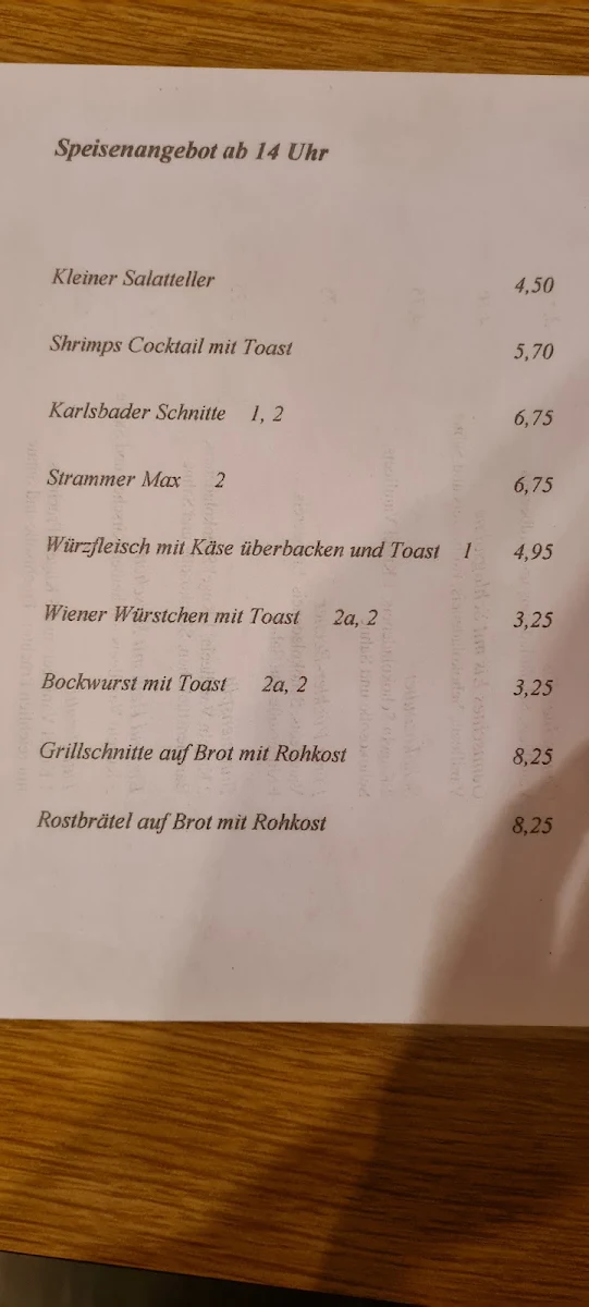 Speisekarte photo 6