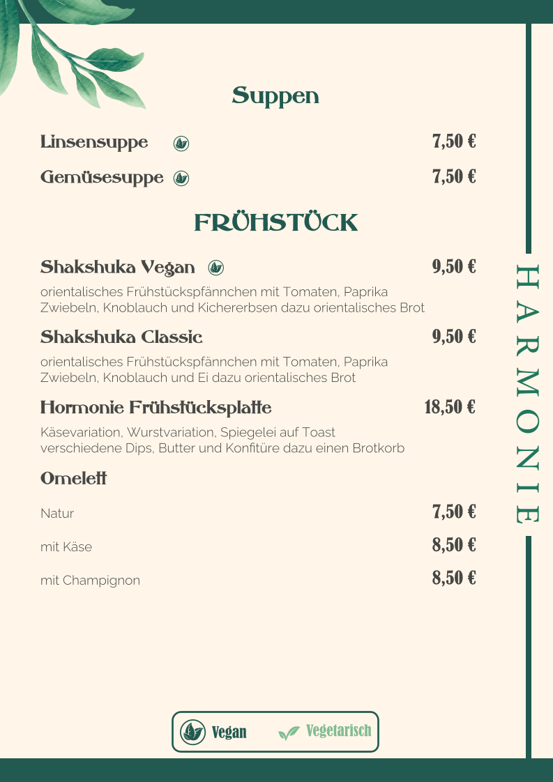 Speisekarte photo 5
