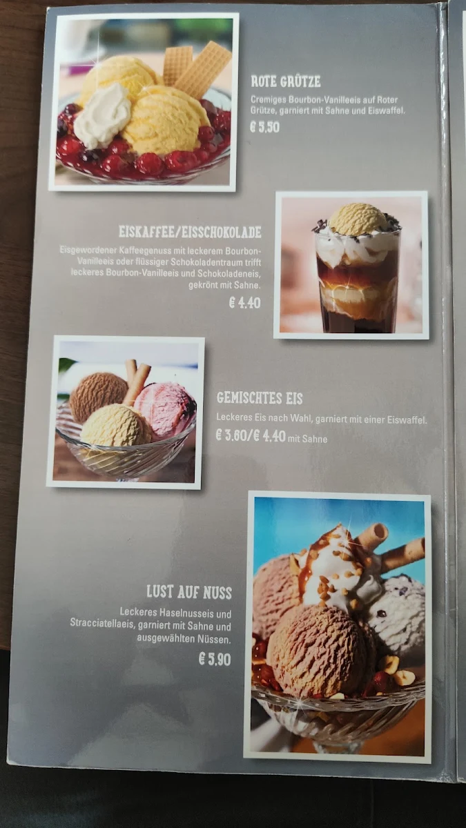 Speisekarte, Bistro Reichenbach