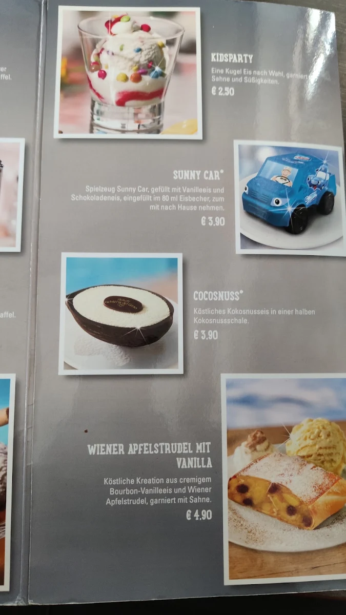 Speisekarte, Bistro Reichenbach