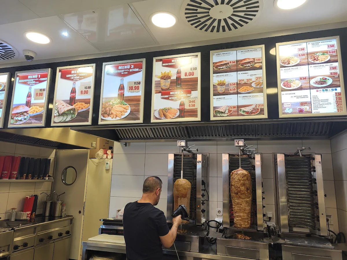 Speisekarte, Döner Shop Mönchengladbach