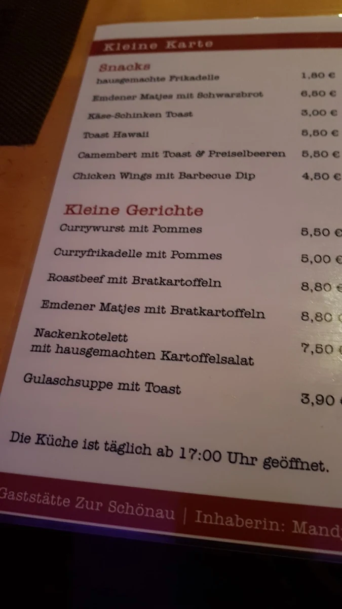Speisekarte photo 5