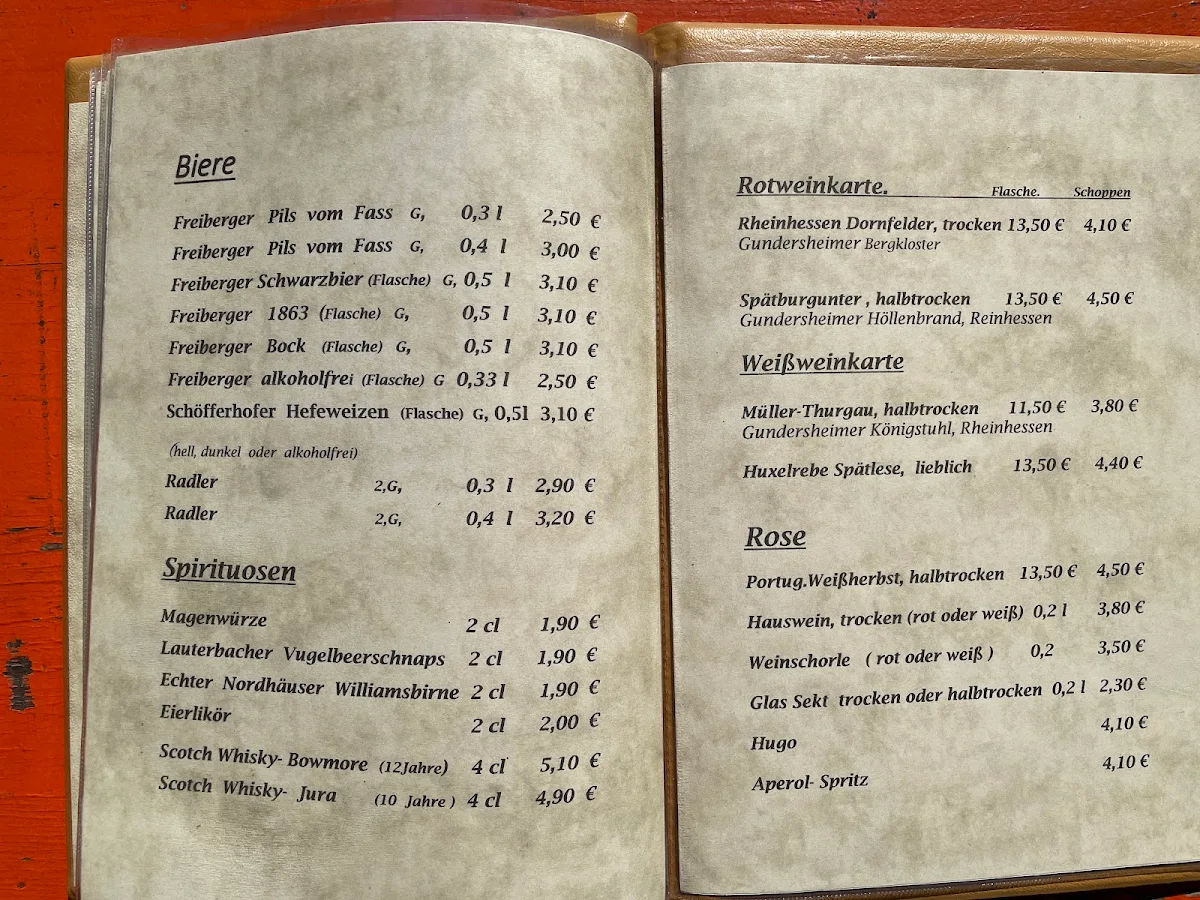 Speisekarte photo 1