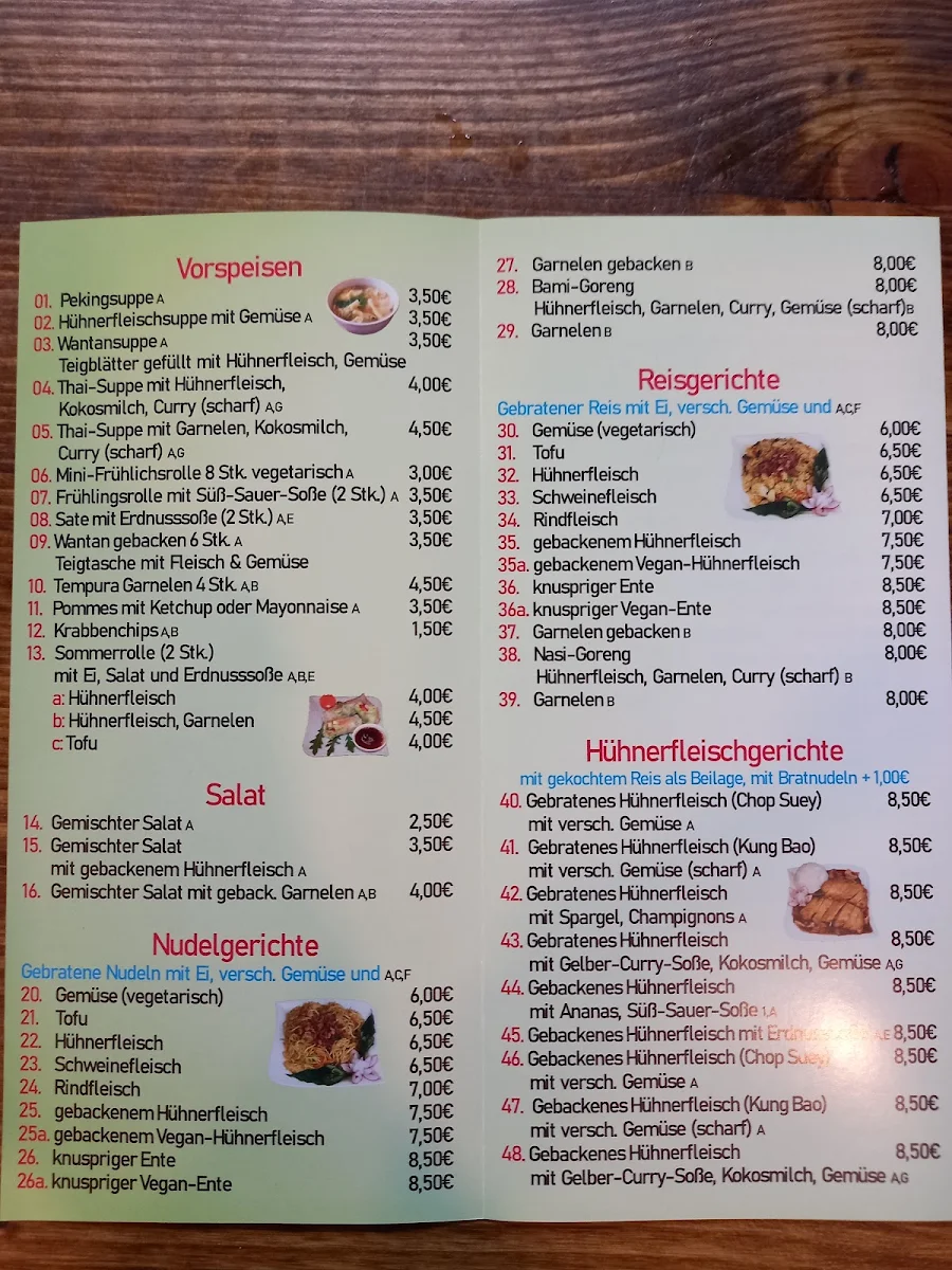 Speisekarte photo 1