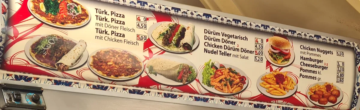 Speisekarte, Malatya 44