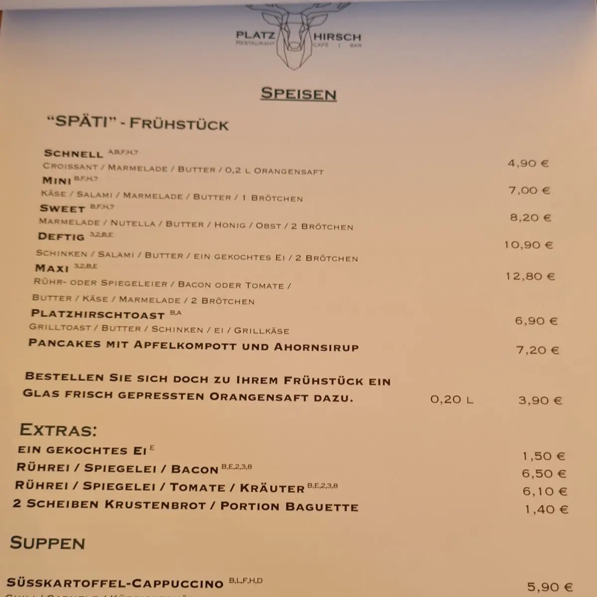 Speisekarte photo 1