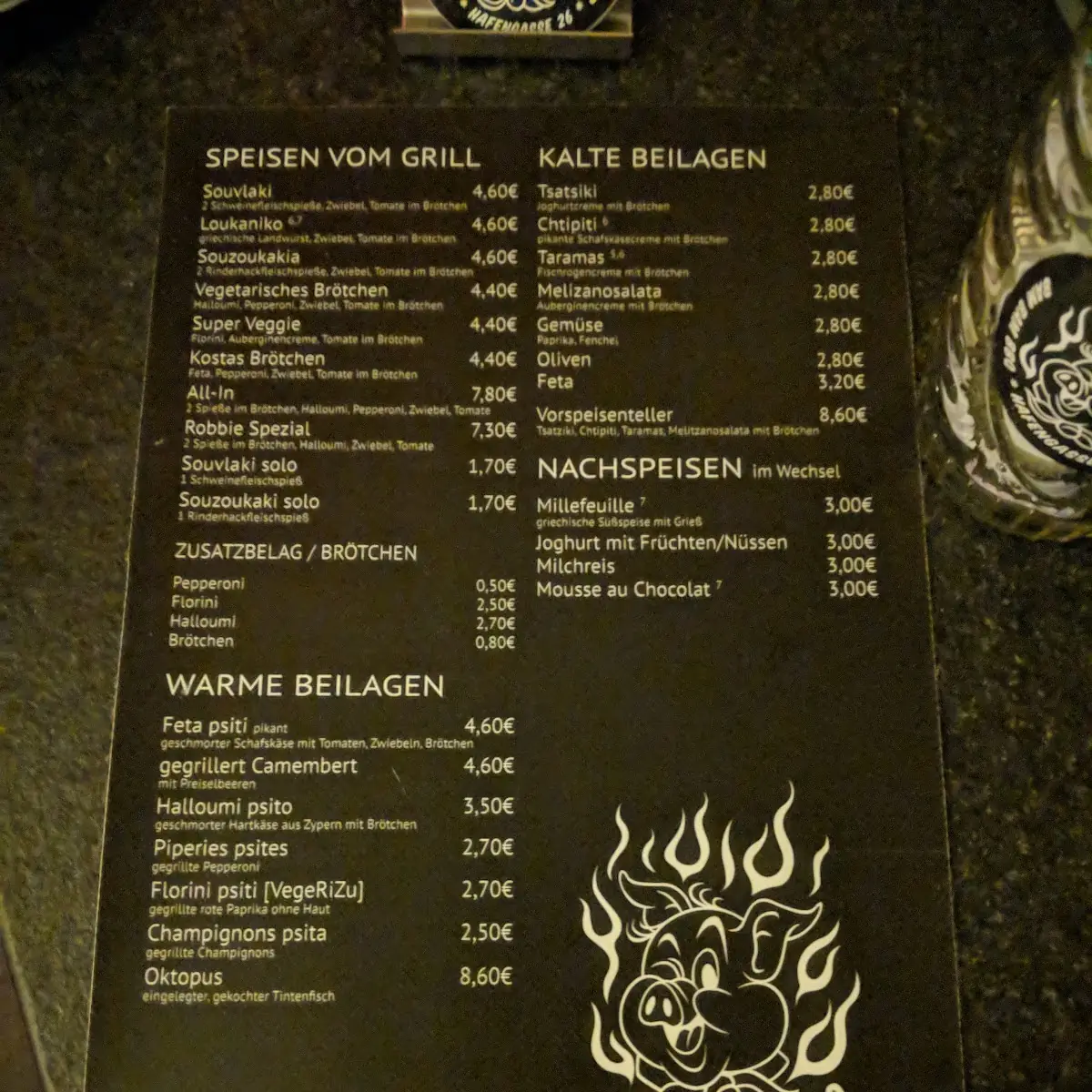 Speisekarte photo 2