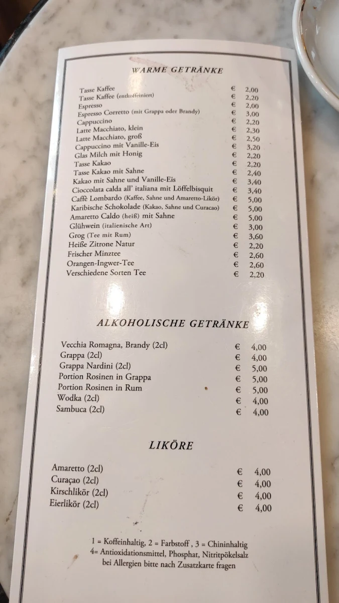 Speisekarte photo 2