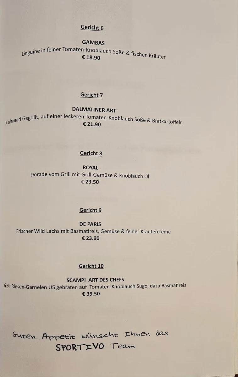 Speisekarte photo 3